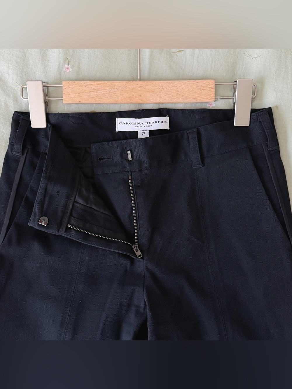 Carolina Herrera Black Tailored Trousers